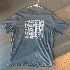 Abercrombie & Fitch Gray Beatles Graphic Tee